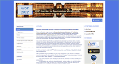 Desktop Screenshot of gfsv2012.sciencesconf.org