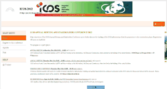 Desktop Screenshot of icos2012.sciencesconf.org
