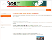 Tablet Screenshot of icos2012.sciencesconf.org