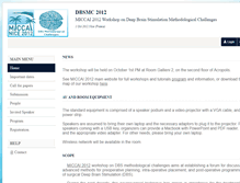 Tablet Screenshot of dbsmc2012.sciencesconf.org
