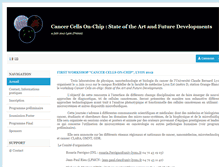 Tablet Screenshot of cancercell-chip.sciencesconf.org
