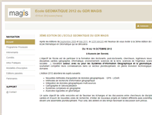 Tablet Screenshot of ecole-magis2012.sciencesconf.org