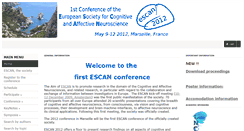 Desktop Screenshot of escan2012.sciencesconf.org