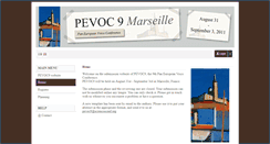 Desktop Screenshot of pevoc9.sciencesconf.org
